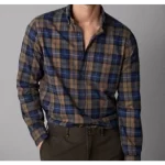 Casual Shirt, Checks, Button Down Collar, Full Sleeves