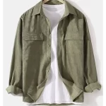 Casual Shirt Double Flap, pocket Concealed Placket, Full SLeeves