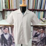Formal Shirt, Half Sleeves with Camp Collar