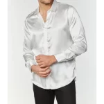 Satin Party Shirt, Full Sleeves