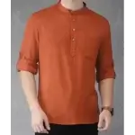 Orange Short Kurta