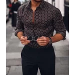 Party Shirt, Printed, Full Sleeves