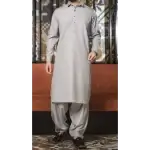 Grey Plain Pathani
