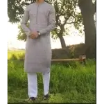 Self Design, Full Sleeves Kurta