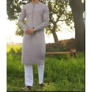 Self Design, Full Sleeves Kurta