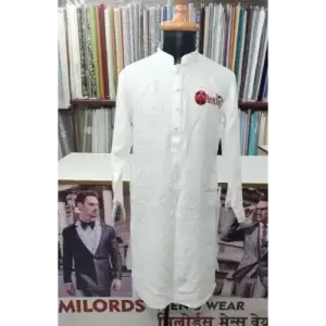 White Linen Kurta